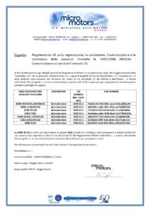 DICHIARAZIONE REACH SCIP 2025